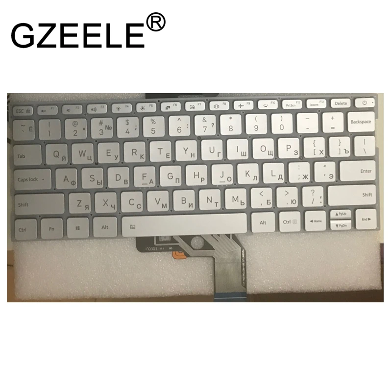 

Russian Keyboard for Xiaomi MI Air 13.3 inch 9Z.ND7BW.001 MK10000005761 490.09U07.0D01 RU Backlit TM1604 TM1613R TM1704 1703