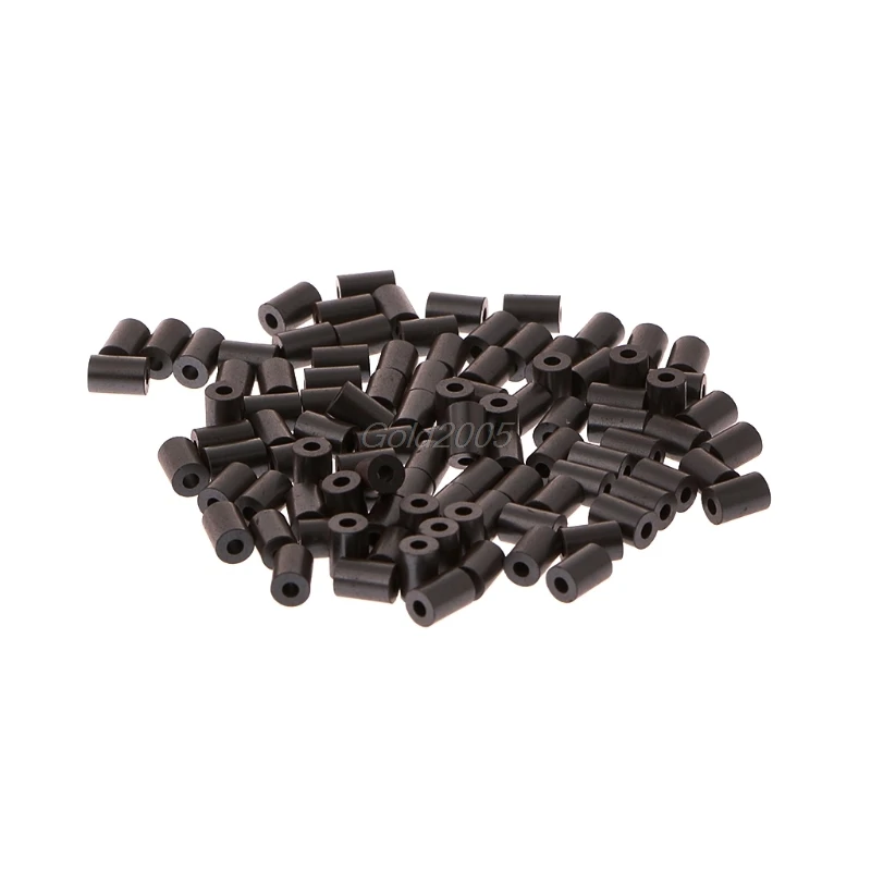 100pcs Ferrite Core EMI Filter Cores Ring Anti-Parasitic Toroide Toroidal Bead Coil Ferrites Ferrous Suppression Drop Ship