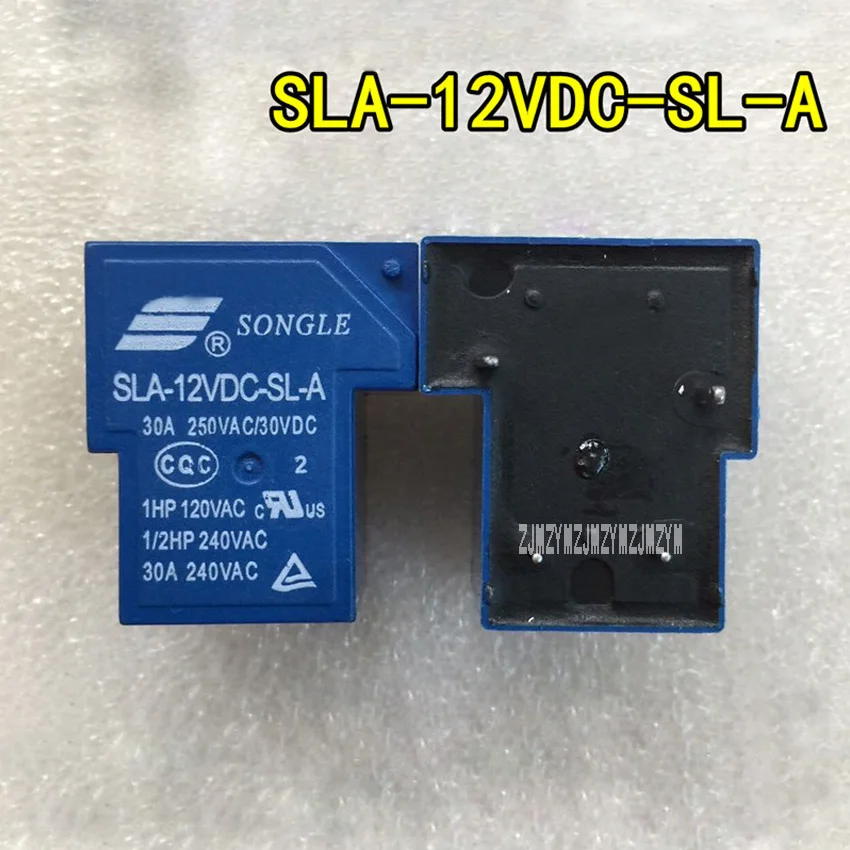 

10PCS New original SLA-12VDC-SL-A SLA-12VDC T90 12V 30A 4 feet-A Electromagnetic RELAY Hot Sellling