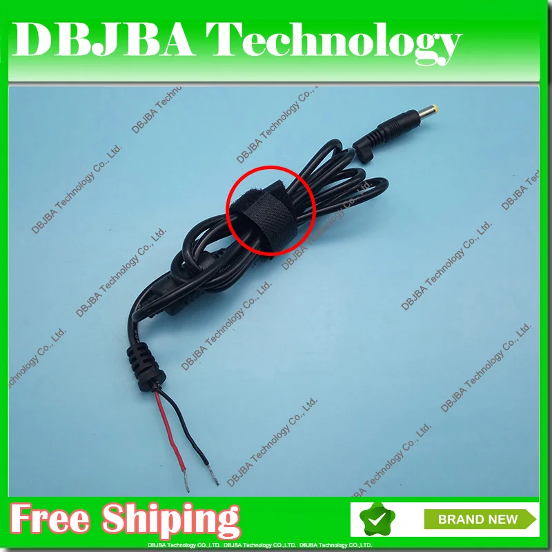 DC 4.8*1.7mm 4.8 x 1.7mm Power Supply Plug Connector With Cord / Cable For HP Compaq Laptop AC Adapter