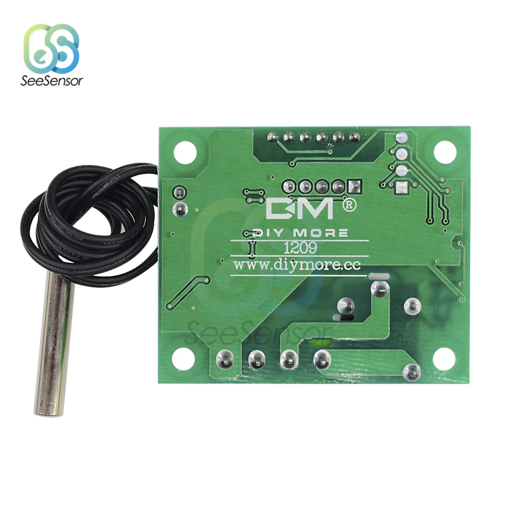 W1209 DC 5V 12V 24V LED Digital Thermostat Temperature Control Switch Temperature Controller Thermometer Thermo Controller