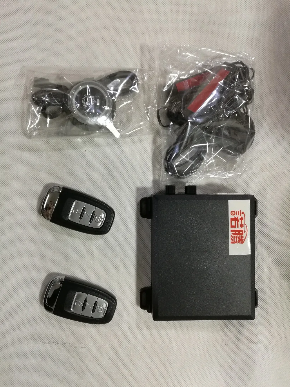 PKE Smart Key System with Passive Keyless Entry, Engine Start and Remote Start, Universal