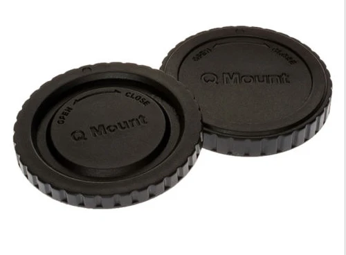 Tapa de lente trasera profesional + juego de tapa de cuerpo de cámara para cámara y lente de montaje Pentax Q NP3220