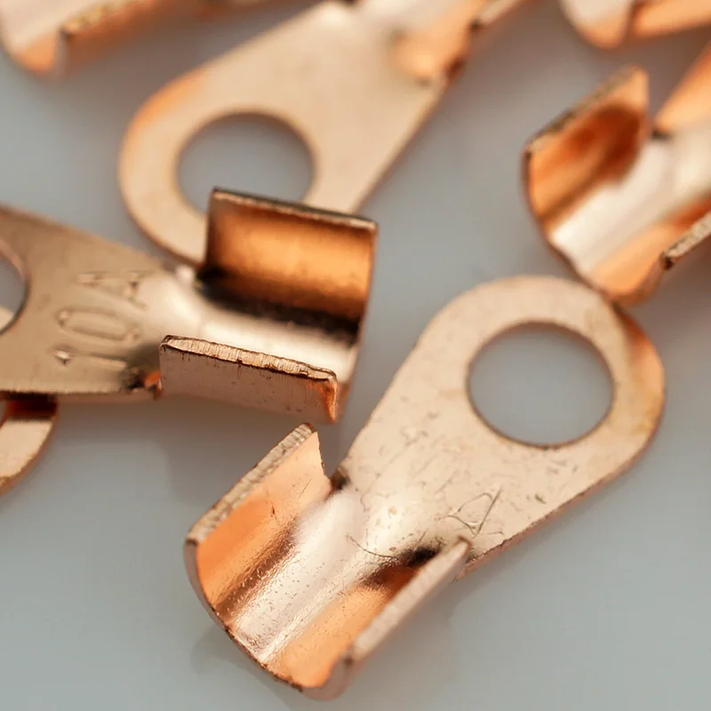 20 шт., обжимные клеммы для медных кабелей диаметром 5,2 мм