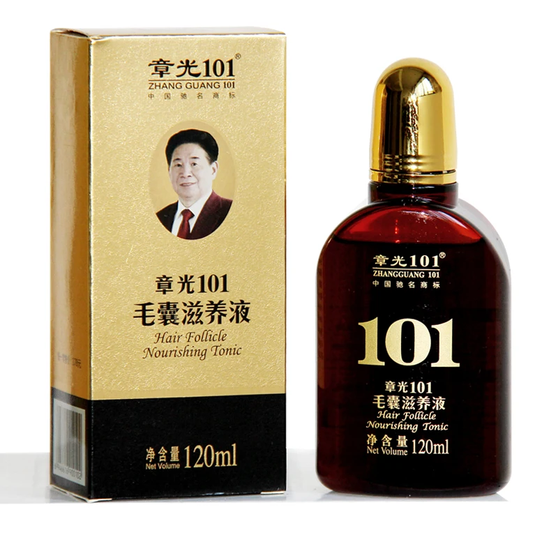 Zhangguang 101 Hair follicle nourishing tonic + 101B,  2 pieces in a lot Anti hair loss Hair Regrowth sets 100% original