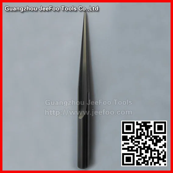 

12*100H*R1.0*8degree*150L Tungsten carbide taper ball nose end mill/tapered drill bits