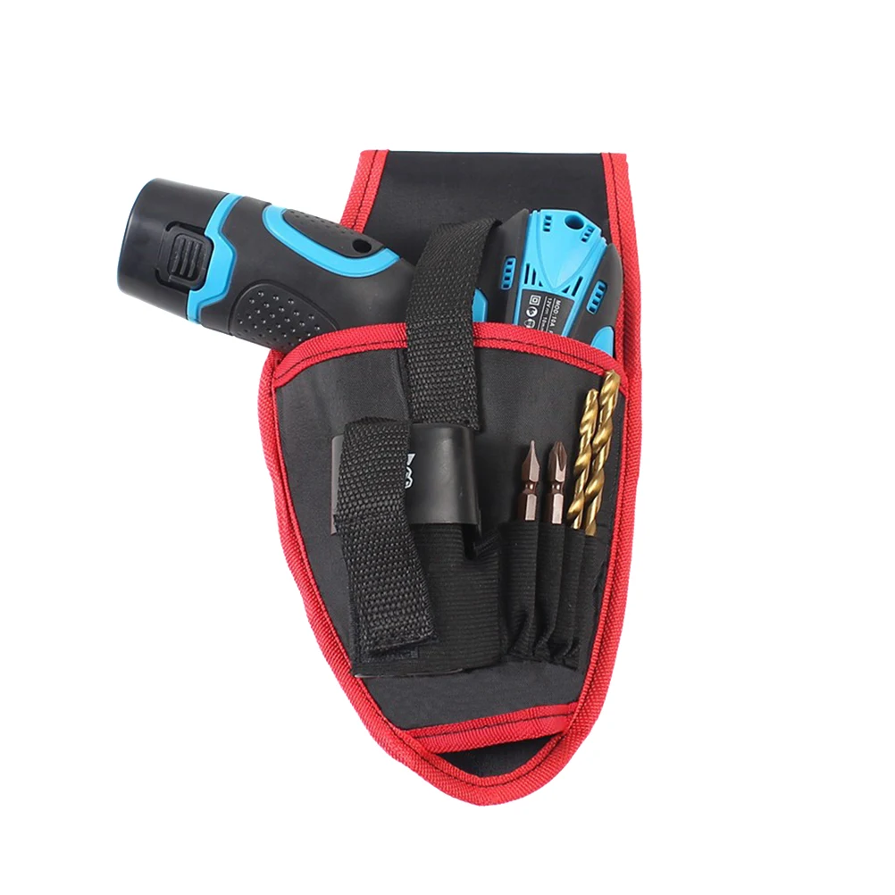 휴대용 공구 가방 허리 벨트 전기 공구 파우치 가방, 거치대 드릴, 12V, 18V 리튬 무선 드릴 보관 가방