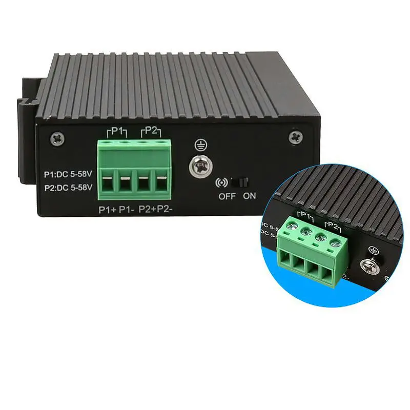 5 & 8 &16 ports  industrial Gigabit ethernet switch10/100/1000M Industrial  Enhance RJ45 VLAN Signal increased to 250m