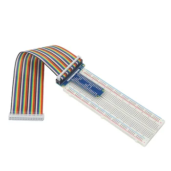 Raspberry Pi 40 ขา GPIO EXTENSION BOARD + MB-102 Breadboard PCB Bread BOARD + สาย GPIO Adapter สำหรับ ORANGE Pi สำหรับ Arduino UNO