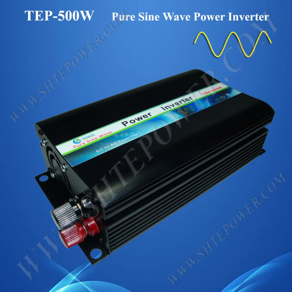 500w Pure Sine Wave Inverter, Solar Power Invertor, DC 48v to AC 230v Power Inverter