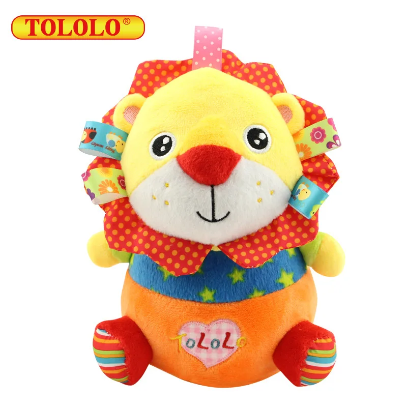 NEW 4 types Animal Tumbler Doll Roly-poly Baby Toys Newborns Sweet Bell Music Roly-poly Learning Education Toys Gifts