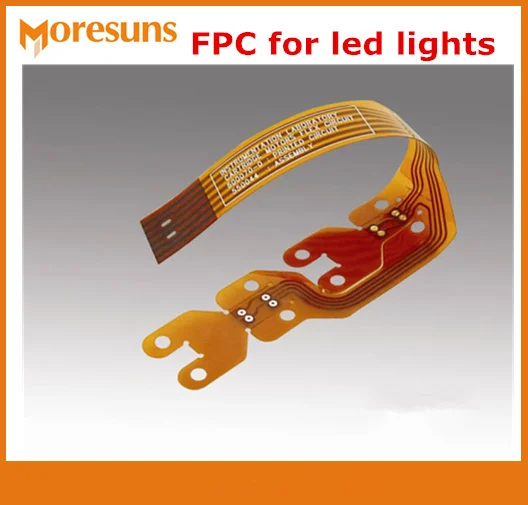 Single-Side FPC / 0.1mm Double Sided FPC Multilayer FPC Flexible PCB Board for LED 2-layers FPC Manufacturing