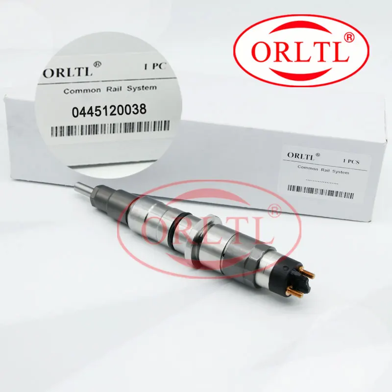 

ORLTL Common Rai lnjection Set 0445120038 Electronic Diesel Fuel Injectors 0 445 120 038 Injector Nozzle Assembly 0445 120 038