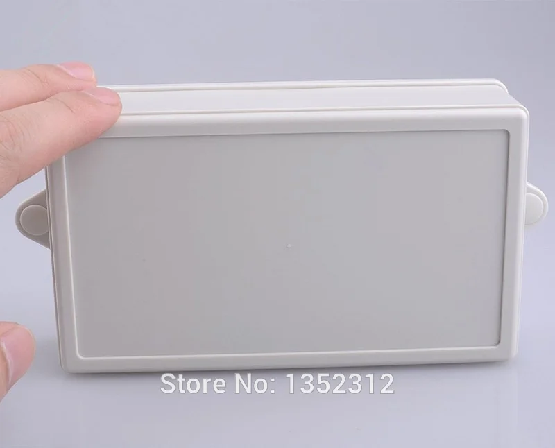 Free shipping 120*60*35mm 3 pcs/lot wall-mounted instrument enclosure abs plastic enclosure for electronic junction box