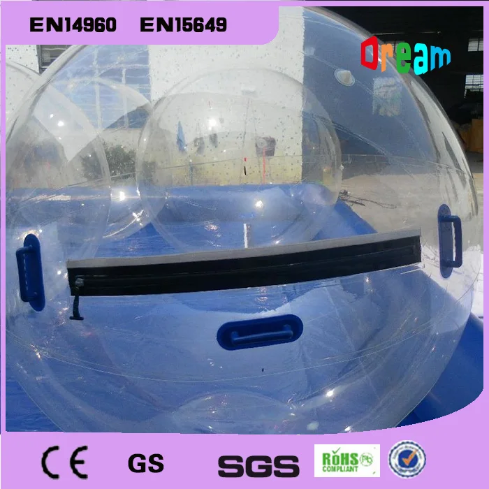 Free Shipping Inflatable Water Walking Ball Water Rolling Ball Water Balloon Zorb Ball Inflatable Human Hamster Plastic Ball