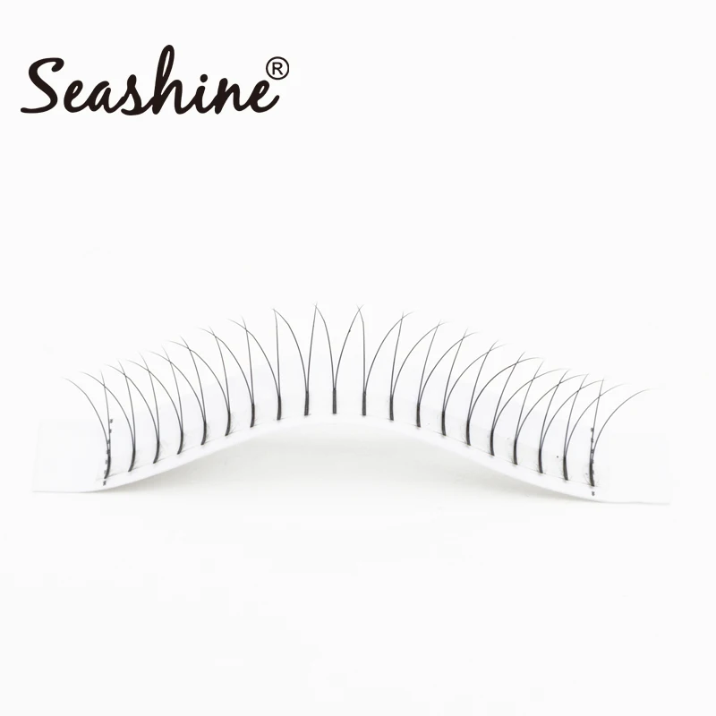 Seashine Mixed Tray Premade Fans 2D 3D 4D 5D 6D Lash Extension Supplies Pre Made Volume Fans  Eyelash extension