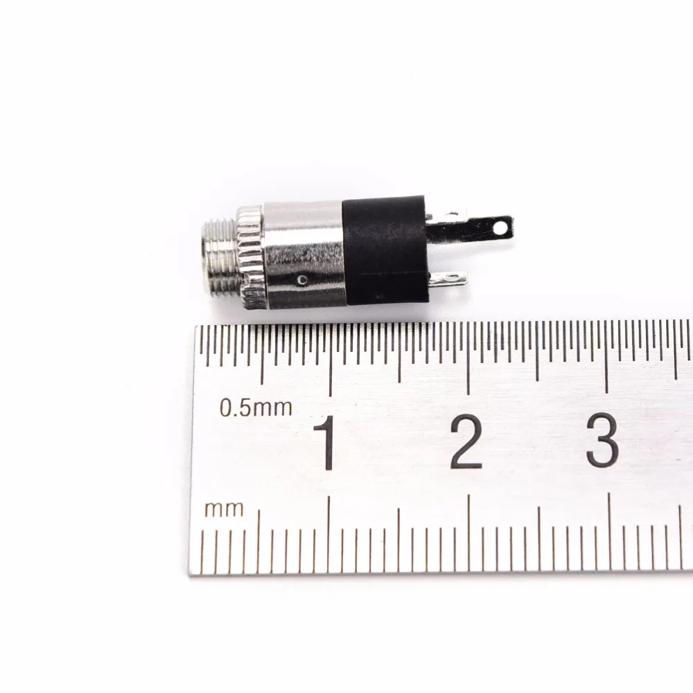 5/10pcs PJ392 Stereo Female Sockect Jack 3.5 Audio Headphone Connector 3.5mm Stereo Headphone Audio Video Jack Socket Plug