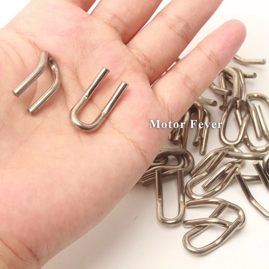 50PC Universal Motorcycle Exhaust Spring Hook Adapter Escape Moto Link U Hook for AKRAPOVi Exhaust Parts