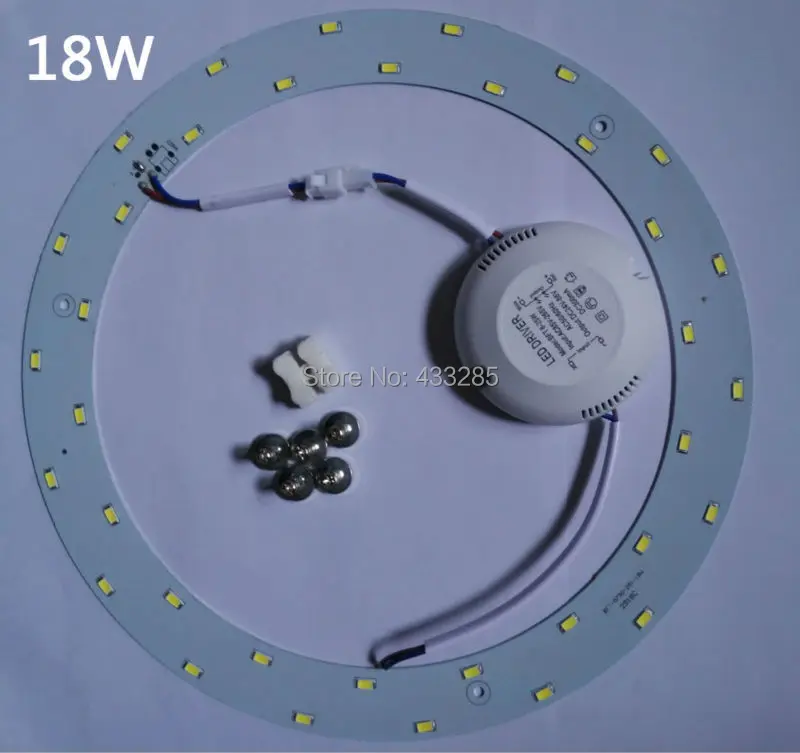 18W LED PANEL Circle Light AC85v-265V  SMD 5730 LED Round Ceiling board the circular lamp board for Dining room