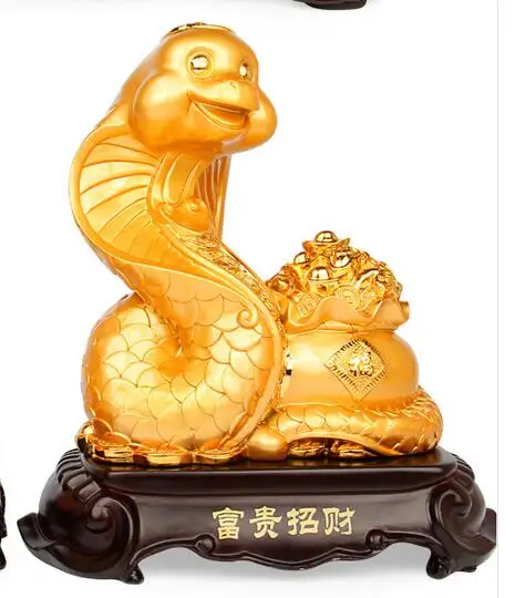 Golden pig wealth Large home decor horse sheep monkey chicken dog pig crafts decoration fortune gold Animal home decoration