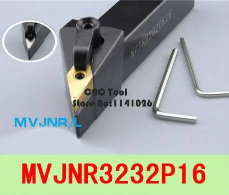 MVJNR3232P16/ MVJNL3232P16,Metal Lathe Cutting Tools,CNC Turning Tool,Lathe Machine Tools, External Turning Tool Type MVJNR/L 32