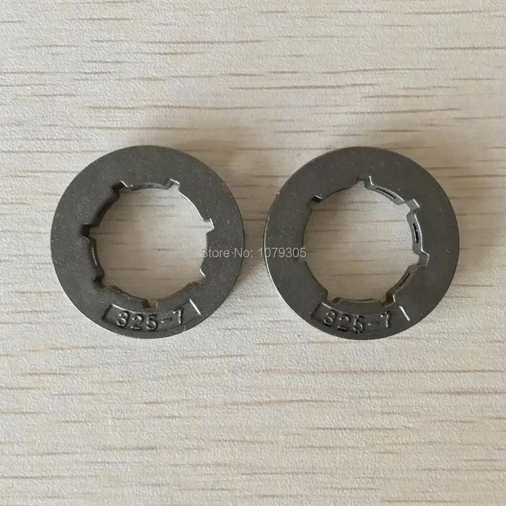 Imagem -03 - Ferramenta Poder Motosserra Peças de Reposição Motosserra Aro da Roda Dentada de Metal Companheiro. 3257t para Substituição Motosserra 45cc 52cc 4500 5200 Peças Peças de