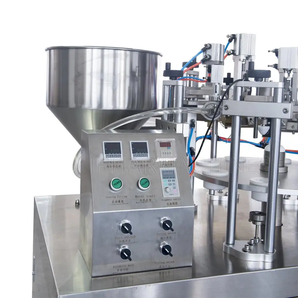 PakCN-Sel T10 Semi-auto Kunststoff Rohr Füllung Abdichtung Maschine mit hight-qualität