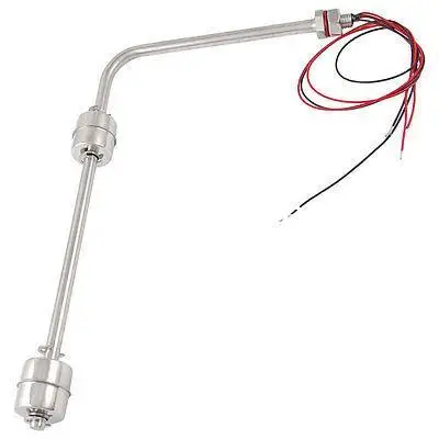 Aquarium Pool Stainless Steel Dual Balls Liquid Level Sensor Float Switch