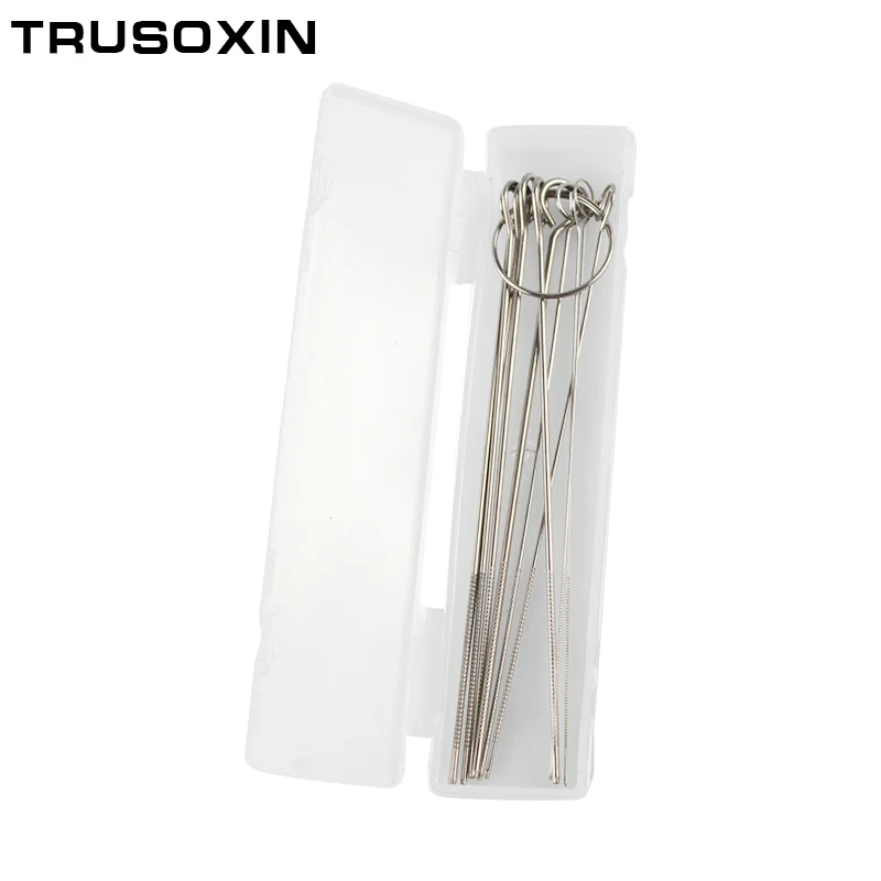 20pcs15AK الشعلة/بندقية المواد الاستهلاكية MIG سلك لحام كهربائي نصائح لآلة لحام MIG مع 1 صندوق نعرات Neeles