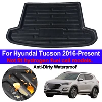 Revestimiento de carga para maletero trasero de coche, bandeja para maletero, equipaje, suelo, alfombras, almohadilla antisuciedad para Hyundai Tucson 2016 2017 2018 2019
