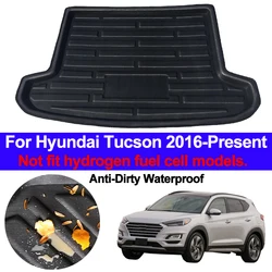 Auto Rear Boot Cargo Liner Tray Trunk Luggage Floor Carpet Mats Carpets Pad Anti-dirty For Hyundai Tucson 2016 2017 2018 2019