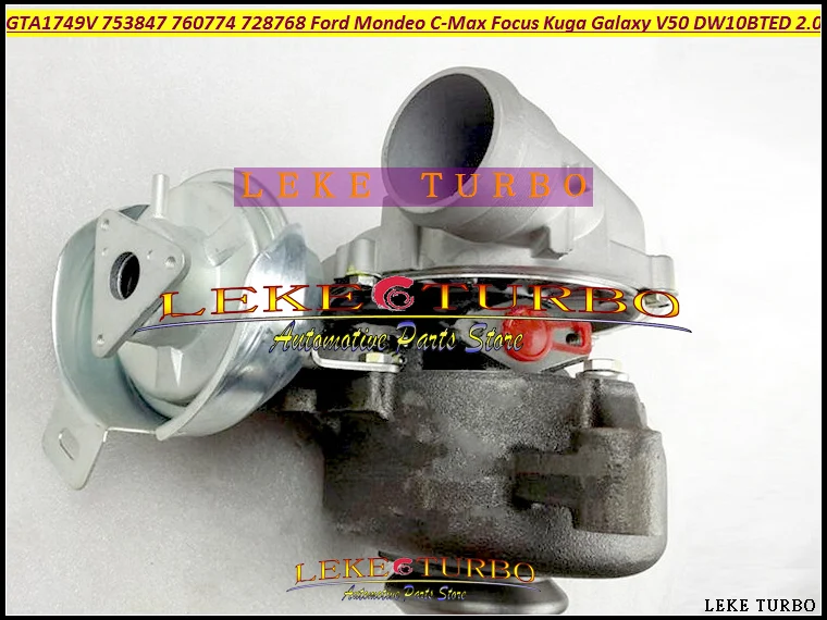 Turbo GTA1749V 760774 760774-5003S 728768 753847 753847-0002 753847-0006 728768-0004 728768-0005 For Focus II DW10BTEDS4 2.0TDCI