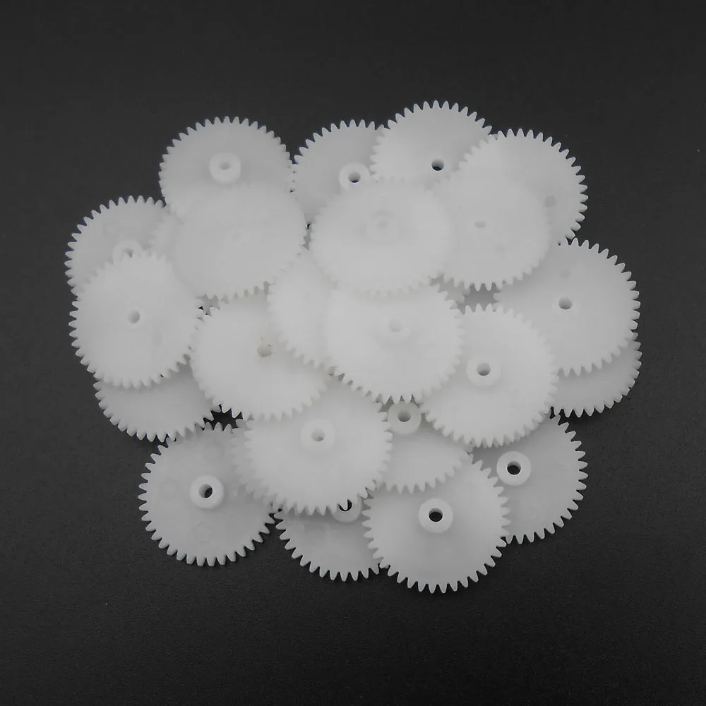 20PCS/LOT 0.5M 40T 2A Plastic Spur Gear 0.5 Modulus T=40 Aperture: 2mm 1.95MM Tight Fitting 40 Teeth 4MMX21MM Gears NEW *FD857