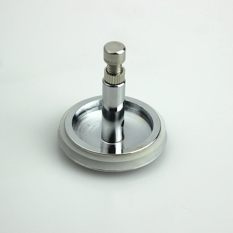 43/44mm Brass Chrome Bathtub Plug Replacement Bath Pop Up Waste Plug Only Flat Seal Bathroom Tub Drain Drainer Strainer