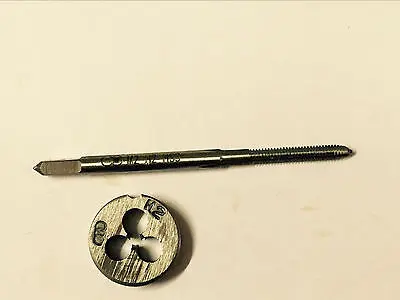 

1pc HSS Machine M2.0 X 0.4mm Plug Tap and 1pc M2.0 X 0.4mm Die Threading Tool