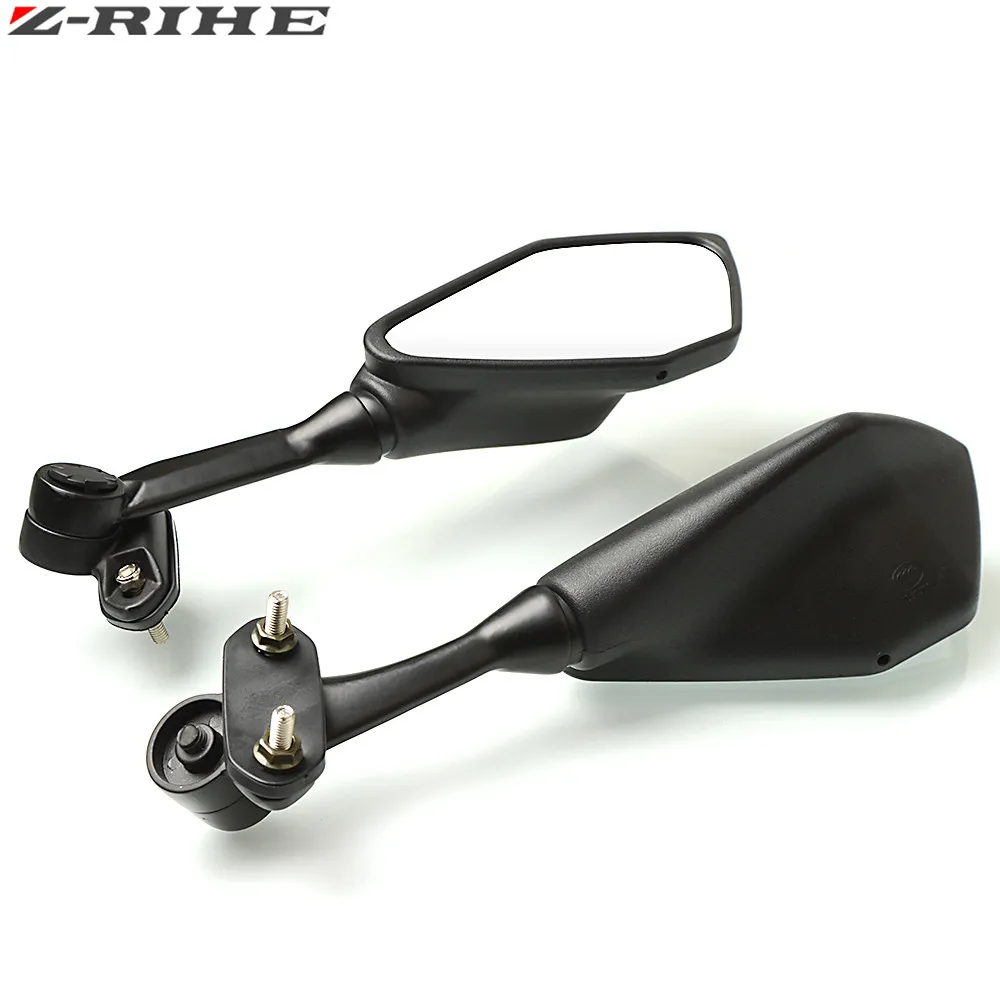 Motorfiets Spiegel Zwart Moto Achteruitkijkspiegel Side Spiegel Voor Yamaha YZF600 Yzf R1 R6 R3 R125 R25 R15 2003 2004 2005 2006 2007 2008 2009