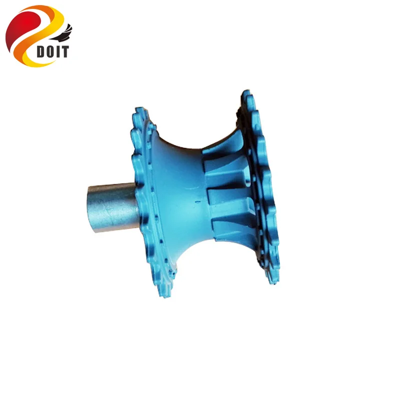 Rueda motriz de plástico con acoplamiento Tamaño interior 4 mm, 5 mm, 6 mm para DOIT sobre orugas del chasis del tanque