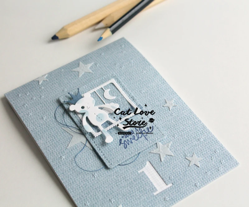 قوالب قطع معدنية على شكل حيوانات ، الإستنسل DIY ، سكرابوكينغ ، بطاقة ورقية مزخرفة ، قوالب حرفية ، قطع نقش ، جديد 2019