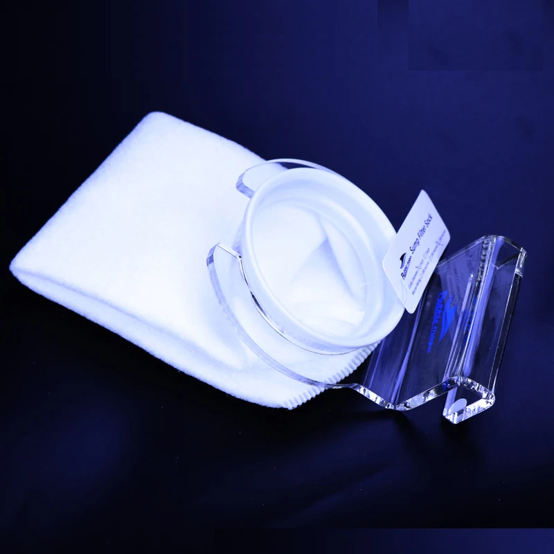 

Новый 4 "аквариум для морской воды нижний фильтр мешок фильтр сетка для аквариума мешок сетчатого фильтра легкий свет