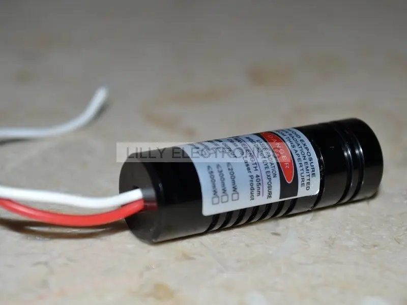 Industriële 650nm 250 mW Rode Laser Dot Module 14.5*45mm