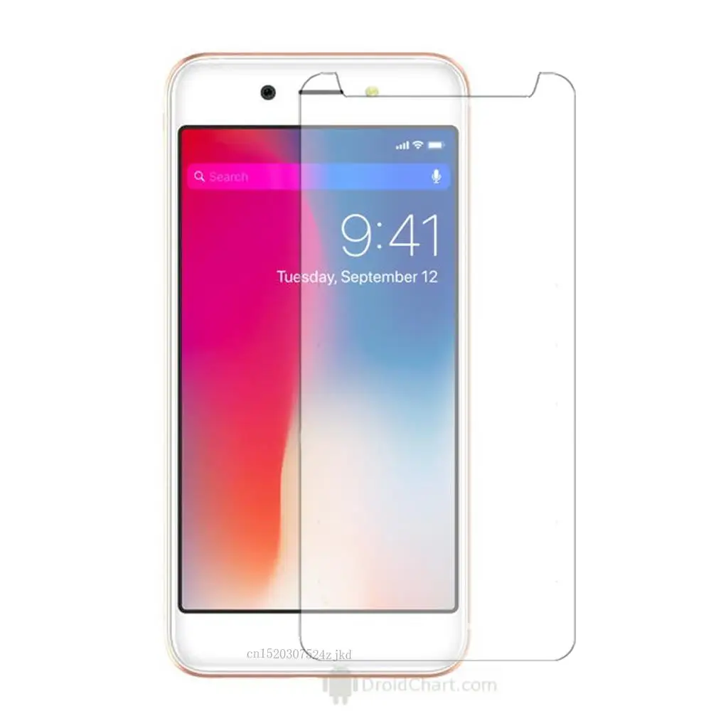 Smartphone Tempered Glass for DEXP G250 Electron 9H Explosion-proof Protective Film Screen Protector cover phone