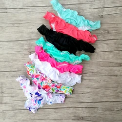 Parte inferior de Bikini con parte trasera en T para mujer, bañadores de encaje, ropa de baño Sexy, Tanga secreto, ropa de baño brasileña