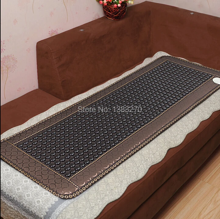 Natural Tourmaline Mat Heat Healthy Heating Germanium sofa cushion massage heating germanium sleeping Mattress 50*150CM