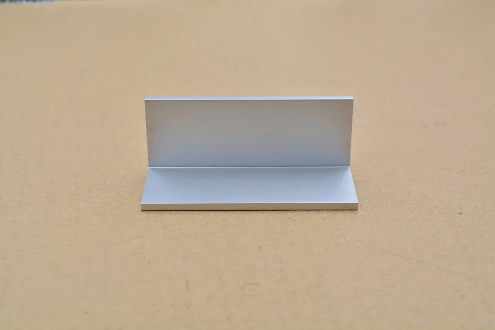 40mmx40mm aluminum plate length 550mm L  profile angle  thickness 4mm 1pcs