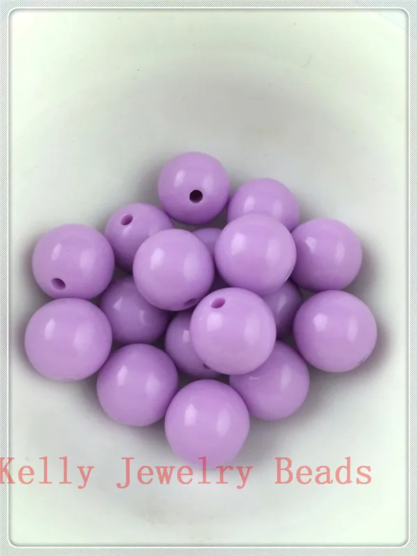 

6MM 3000pcs Light Purple/Mixed Color Gumball Bubblegum Beads Acrylic Solid Chunky Beads Bracelet DIY Beads for Jewelry Making