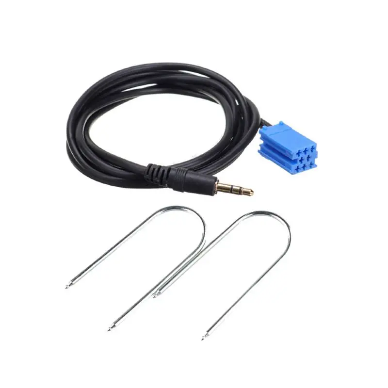 

Durable Music Aux-in Cable Aux Input Adapter Plug Car Stereo Vehicle Lead Cable Adapter Fit for M76E