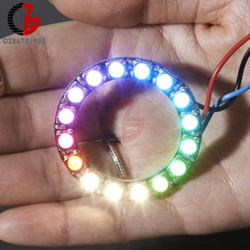 16 Bits 5050 RGBW SK6812 LED Ring mit Integrierte Treiber Neutral Weiß 4500K