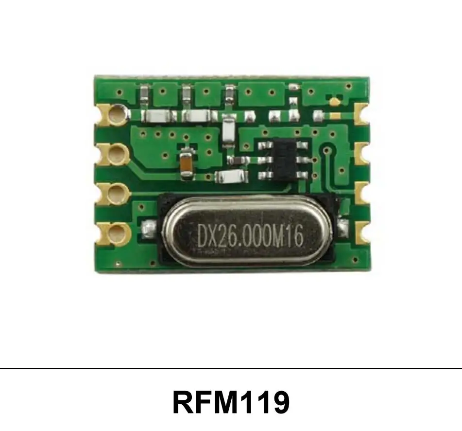 وحدة انبعاث RFM119 RFM119S Rf (G)FSK/OOK 240-960 ميجا هرتز 1.8-3.6 فولت المنزل الذكي