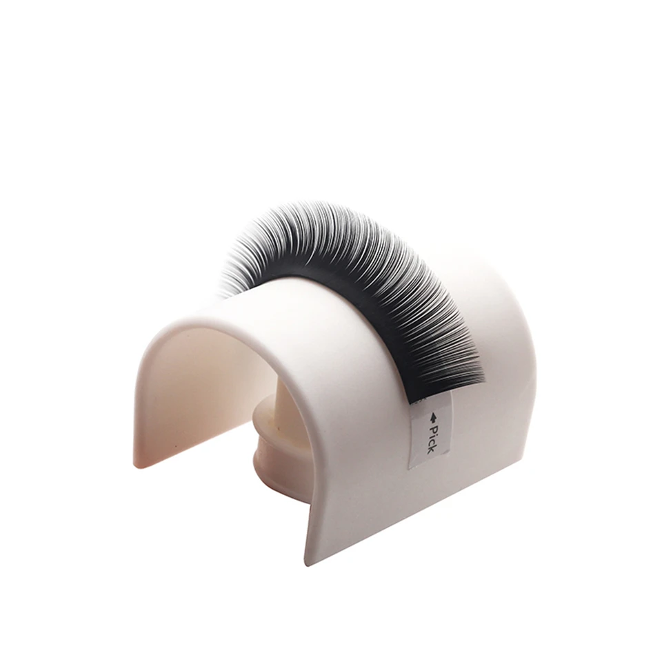 NEWCOME Natural Premium Eyelash Extension Single & Mixed 8-15mm Individual Eyelashes No Kink Faux Mink Lashes Extension