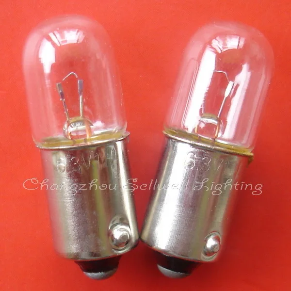 Miniature bulb 6.3v 1w ba9 s 10x28 a003 high quality sellwell lighting 2025-02